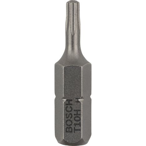 EMBOUT DE VISSAGE SECURITY-TORX® EXTRA-DUR, T10H, 25 MM BOSCH 2608522009 (1/3)