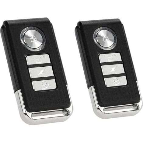 Télécommande 2 Pack, Compatible pour Les Alarmes M64 / M641 / M642 / M70 / M701 / M702 / Z07 / Z08 / Z09 (1/3)