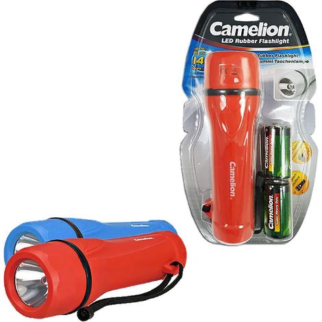 Faro LED Camelion + assortimento di batterie 2xD (1/2)