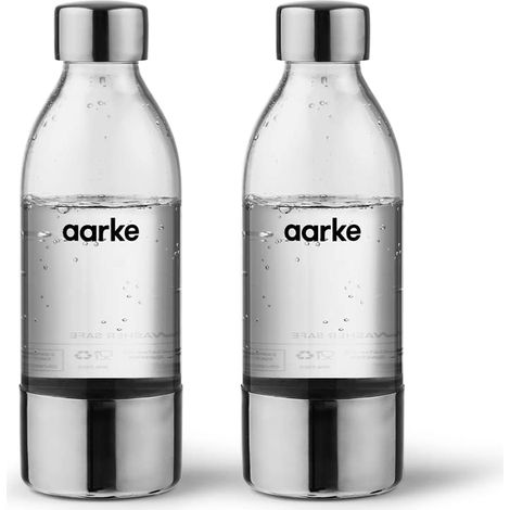 Aarke Bottiglia PET 650 ml Trasparente per Acqua Frizzante (1/4)