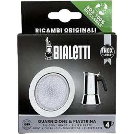 Bialetti Ersatzkit grau für italienische Kaffeemaschinen