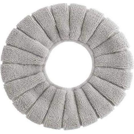 Couvre-Abattant De Toilette - Rond - 30 Cm - Acrylique - Pour Salle De Bains - 1 Pièce (1/5)
