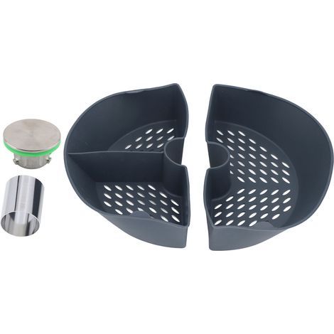 Halbdampfgarbehälter für Vorwerk Thermomix TM5/TM31, Trenneinsatz + luftdichter Edelstahldeckel für TM5 (1/5)