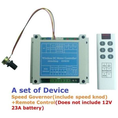 Motor Driver Module 200W DC 12V 24V Wireless Remote Control 433Mhz Forward Reverse Speed Control (1/4)