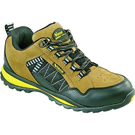 Vigor, Scarpe Sicurezza Buffalo Tobacco S1P, Numero 43