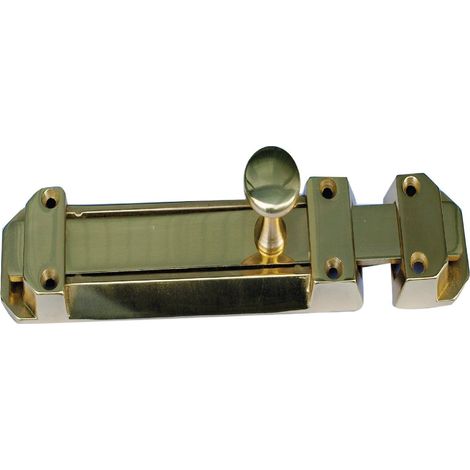 Catenaccio chiudiporta ottone 15cm per porte lucchetto sicurezza portoni infissi