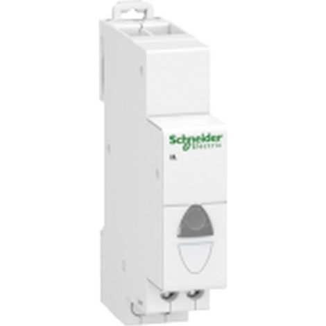 Piloto luminoso modular ACTI 9 blanco 110-230 V AC, IP2, 1 LED, 100000 h de vida útil