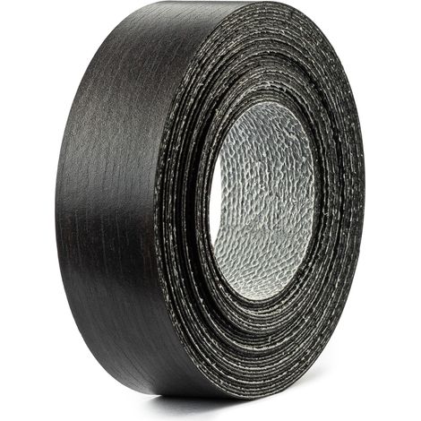 1x Bande de Chant Thermocollant 21mm x 5m Epaisseur 0,50mm Mélaminé Facile à Appliquer Bricolage Étagère Meuble Panneau Bois Durable, wengé louisiane (1/4)