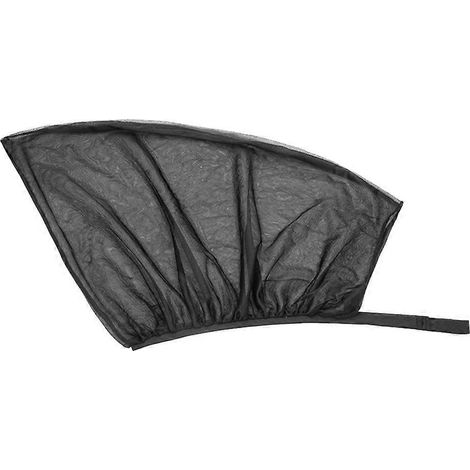 2 rideaux automatiques pare-soleil pour voiture, pare-soleil de fenêtre pour véhicule-2 Pcs-Black (1/3)