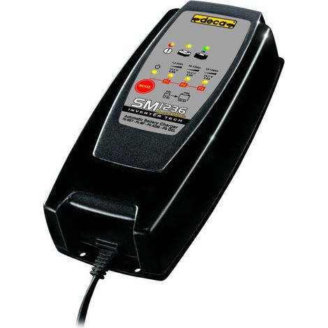 1.2ah To 120a Deca Sm1236 Battery Charger For Motorcycles And Small/medium-sized Cars 12v (1/3)