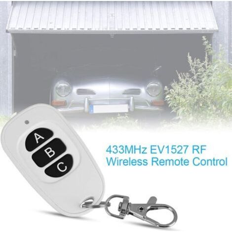 EV1527 Remote Control, Garage Remote Control 433MHz, 3 Channel Wireless ...