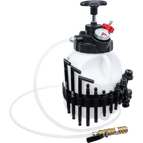 Appareil de remplissage de boite de vitesse avec pompe main  avec 12 adaptateurs  3 l