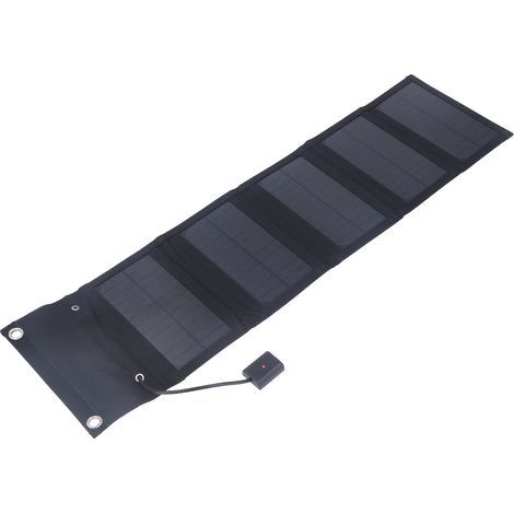 Tragbares, faltbares 15-W-USB-Solarpanel, hohe Effizienz, wasserdicht (IP65), Solarladegerät für Smartphone, Tablet und Laptop (1/4)