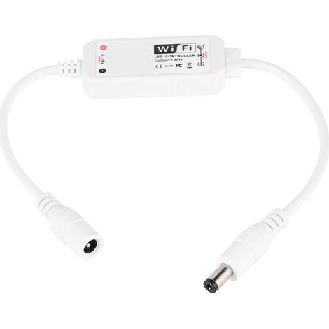 WLAN-Controller für LED-Lichtleisten mit einfarbiger Sprach- und Musiksteuerung, Fernbedienung und Dimmfunktion (1/5)