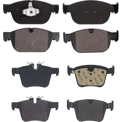 KIT PASTIGLIE FRENO ANTERIORI E POSTERIORI compatibile con VOLVO XC40 (536) / PASTIGLIE FRENANTI AUTO OEM P 86 031  P 86 033,P 86 032 / SOSTITUZIONE DIRETTA / BASSA POLVERE / SILENZIOSO