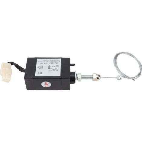 Électrovanne d'arrêt XHQ PT pour générateur 12 V CC, sans dégagement de chaleur et à faible courant (1/5)
