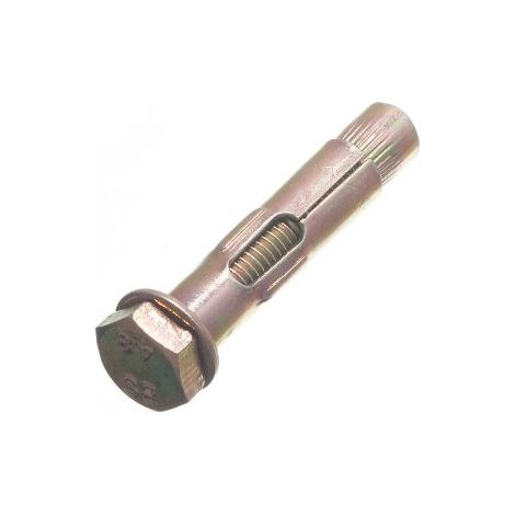 Lot de 24 chevilles hexagonales pour maçonnerie et brique M8 x M10 x 50 mm (1/2)
