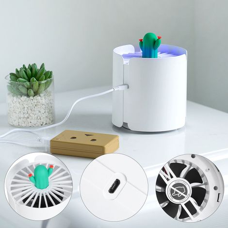 Lampe anti-moustiques LED silencieuse USB, portable, répulsif à insectes, lumière UV, pour la maison (1/5)