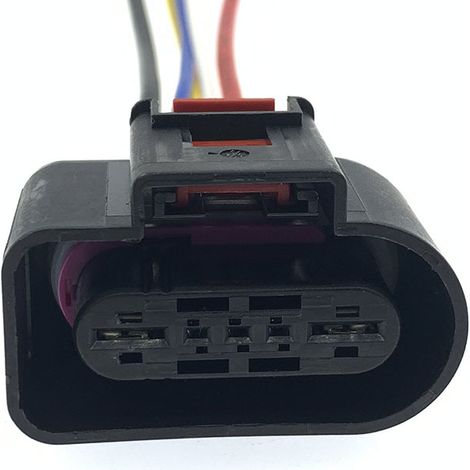 1K0919231/1K0919230 Connecteur de pompe à carburant compatible Audi Volkswagen A4LA5A6LQ5Q3Q7 -- Connecteur simple