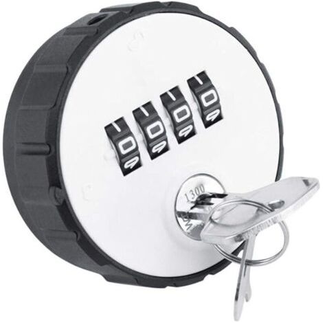 Verrouillage du code Verrou à codage numérique Combinaison de code numérique Coffret en alliage de zinc Verrouillage pratique Verrouillage sécurisé par mot de passe à 4 chiffres avec clé (1/5)
