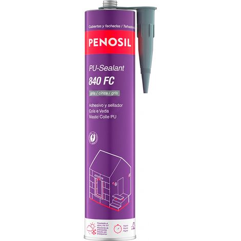 Mastic Polyuréthane, Colle Et Scelle, Pu-840 Fc Gris, 300 Ml
