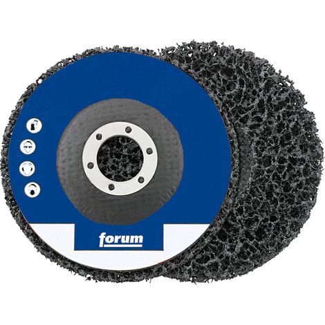 Disque de décapage Ø 115 mm 11000 tr/mn, droit, Degré de finesse : extra-grossier