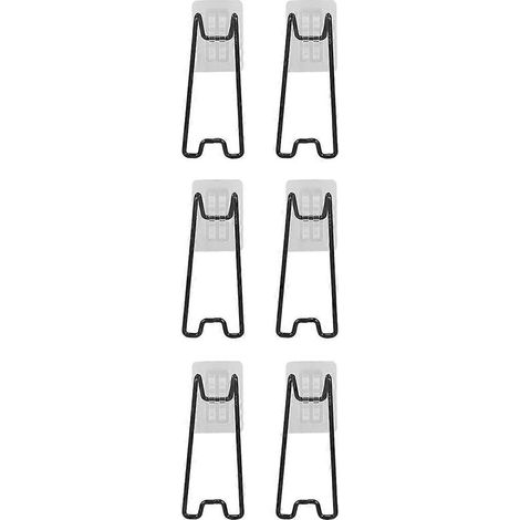 Lot de 6 supports pour cadres photo, chevalet de 13 x 5,5 cm (1/5)
