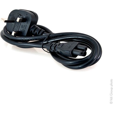 NX - Cordon secteur 3 broches prise UK IEC C5 (1/3)