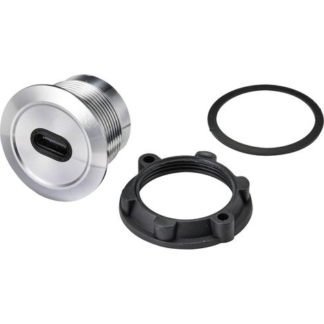 TRU COMPONENTS TC-9534328 USB-Einbaubuchse Buchse, Einbau USB-C® Buchse  Inhalt: 1 St.