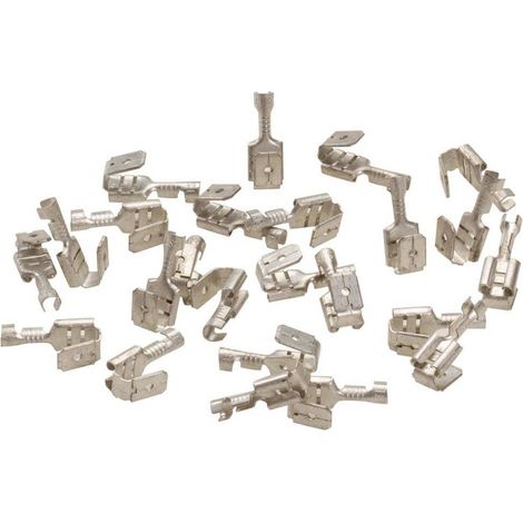 LAPP 63501070 Presa piatta Larghezza spina: 2.8 mm Spessore spina: 0.8 mm 180 ° Non isolato 100 pz. (1/2)