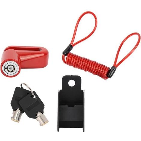 Bonne Etoiley - Freins à disque de roue antivol avec fil pour scooter électrique Xiaomi Mijia M365 (1/4)