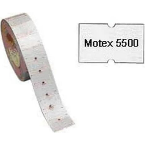 Markin Abnehmbare Etiketten MoTEX Weiß, Set von 20 Rollen
