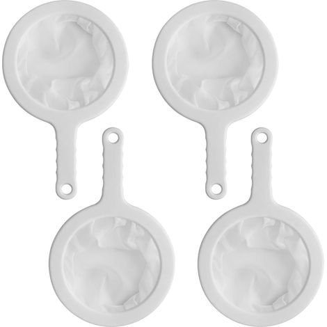 Nylon-Siebfilter – 4er-Pack – Maschenweiten 100 bis 400 – Für 13-cm-Trichter – Küche und Labor (1/5)
