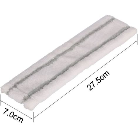 Kärcher WV1 Fensterputztücher aus Faser – Entfernt effektiv Schmutz und Kratzer – 4er-Pack (1/5)