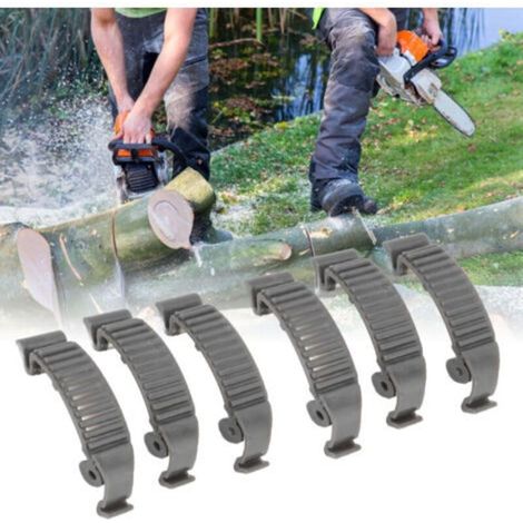 Lot de 2 Cache Clips pour Tronçonneuse Modèles Spécifiques - Compatible avec Diverses Séries- (1/2)
