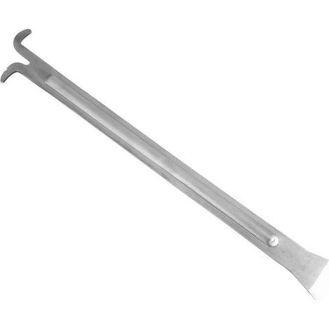 Outil De Ruche - 390 Mm - Acier Inoxydable - Pour Ouverture Nettoyage Et Grattement De Cadres - 1 Pièce (1/4)