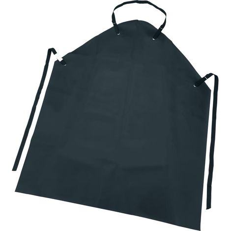 NITRAS Chemikalienschutz-Schürze GUNOVA 80 x 100 cm, 0,5, Gewirke, schwarz, 2512