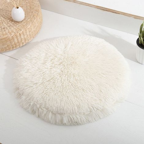 Lit Pour Chien Et Chat - Lit Rond Moelleux En Velours - Lavable En Machine - Convient Aux Animaux De Petite À Grande Taille - 40x40 cm 50x50 cm 60x60 cm (1/5)