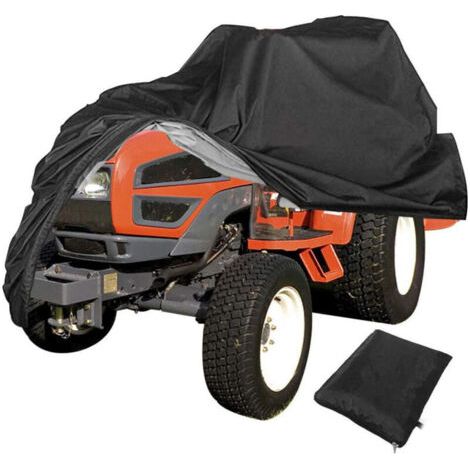 Housse pour tondeuse autoportée - 183 x 137 x 117 cm - Tissu résistant 210D, protection UV, anti-poussière - Toutes saisons (1/4)