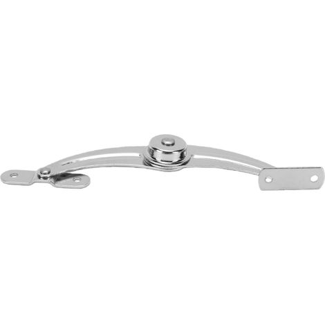 Limitatore per anta sinistra, accessorio limitatore regolabile in acciaio inox per armadi e attrezzature industriali. (1/5)