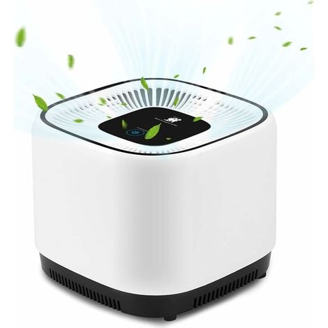 Purificatore d'aria con filtro HEPA vero, 20 m³ 99,97% di prestazioni di filtraggio contro odori/polvere/polline/fumo, funzioni di sterilizzazione (purificatore d'aria) (1/5)