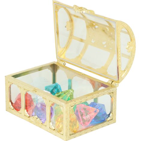 10 Diamants de Plongée en Plastique, Trésors Sous-Marins pour Jeux d'Eau, Jouets de Piscine pour Enfants, Accessoires de Baignade Colorés (1/5)