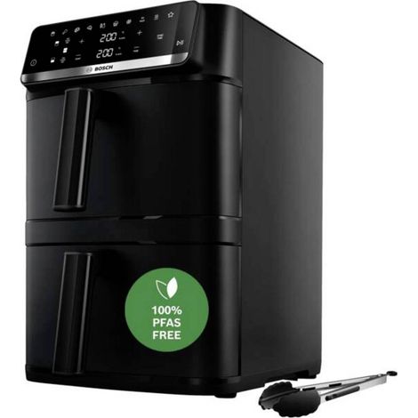 Bosch Serie 6, Double Stack Air Fryer 12 l 2800 W noir