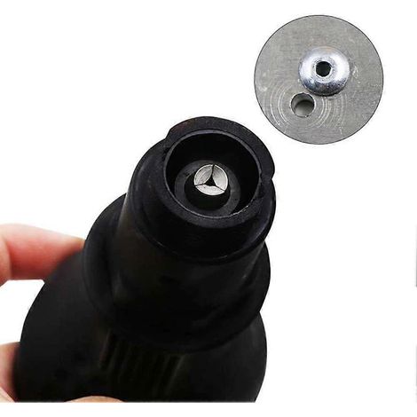 Kit d'adaptateurs pour écrous à riveter AKAPE - Rivet pour perceuse sans fil, riveteuse électrique, outil de rivetage 2,4-4,8 mm (noir) (1/5)