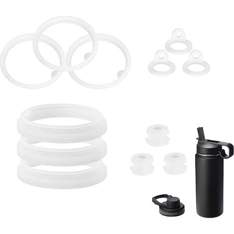 Adatto agli accessori con guarnizione in silicone Takeya, compatibile con anelli di tenuta per bicchieri d'acqua da 24/32/40/64 oz. (1/2)