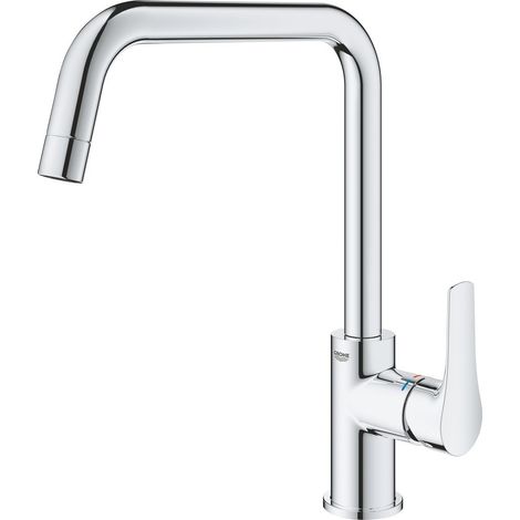 Monomando Fregadero Eurosmart Caño Alto Cromado Grohe
