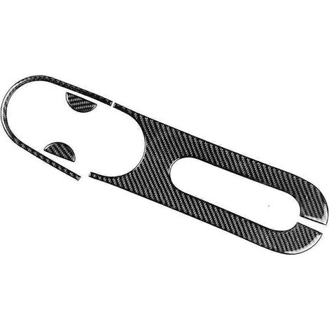 Handbremshebel, Carbonfaser-Aufkleber, Bremsabdeckung, kompatibel mit Fiat 500, Fahrzeuginnenausstattung, Styling-Zubehör.