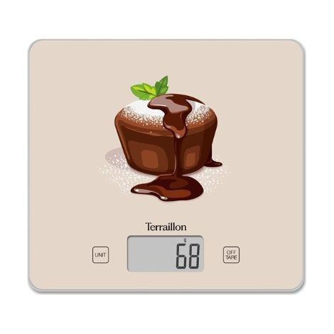 BALANCE DE CUISINE 3 KG - T1040 DESSERT FONDANT CHOCOLAT TERRAILLON 1235629 (1/2)