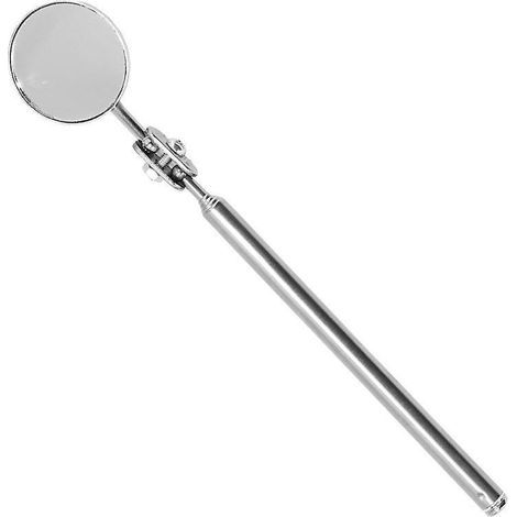 couleur Acier Inoxydable Miroir Tlescopique De Miroir D'inspection Rond, Outil Tlescopique Rtractable De Miroir D'outil De Main De Miroir Avec La
