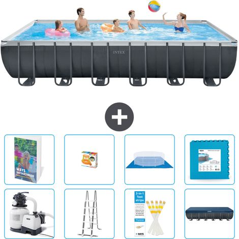 Ultra XTR Pool Rechteckig - 732x366x132 cm - 9-teilig S570
